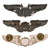 Original U.S. WWII US Army Air Forces Aviator Sterling-Marked Pilot, Aircrew, & Aerial Gunner Wings - Lot of 3