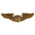 Original U.S. WWII Army Air Force USAAF Set of 3 Maker-Marked Aviator Pilot, Navigator, and Bombardier Wings by American Emblem Co. & Amcraft - Sterling Silver Original Items