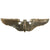 Original U.S. WWII Army Air Force USAAF Set of 3 Maker-Marked Aviator Pilot, Navigator, and Bombardier Wings by American Emblem Co. & Amcraft - Sterling Silver Original Items