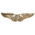Original U.S. WWII Army Air Force USAAF Set of 3 Maker-Marked Aviator Pilot, Navigator, and Bombardier Wings by American Emblem Co. & Amcraft - Sterling Silver Original Items