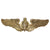 Original U.S. WWII US Army Air Forces Sterling Bombardier Wing Badge with Period Patent-Marked Butterfly Pins by Norsid Original Items