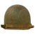 Original U.S. WWII “Blue Devils” 88th Infantry Division Painted McCord Fixed Bale M1 Helmet with Scarce Matching Hawley Paper Co. Liner - Initialed FRP Original Items