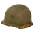 Original U.S. WWII “Blue Devils” 88th Infantry Division Painted McCord Fixed Bale M1 Helmet with Scarce Matching Hawley Paper Co. Liner - Initialed FRP Original Items