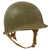 Original U.S. WWII Named Airborne Paratrooper Sergeant’s Fixed Bale M1 Helmet with Vesicant Gas Detection Paint & Scarce Inland Paratrooper Liner - Jack Tritch - Likely Italian / Southern France Campaign Original Items