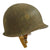 Original U.S. WWII Named Airborne Paratrooper Sergeant’s Fixed Bale M1 Helmet with Vesicant Gas Detection Paint & Scarce Inland Paratrooper Liner - Jack Tritch - Likely Italian / Southern France Campaign Original Items