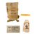 Original U.S. WWII Paratrooper Medical Bandage 2nd Pattern First Aid Packet Opened with Contents Original Items
