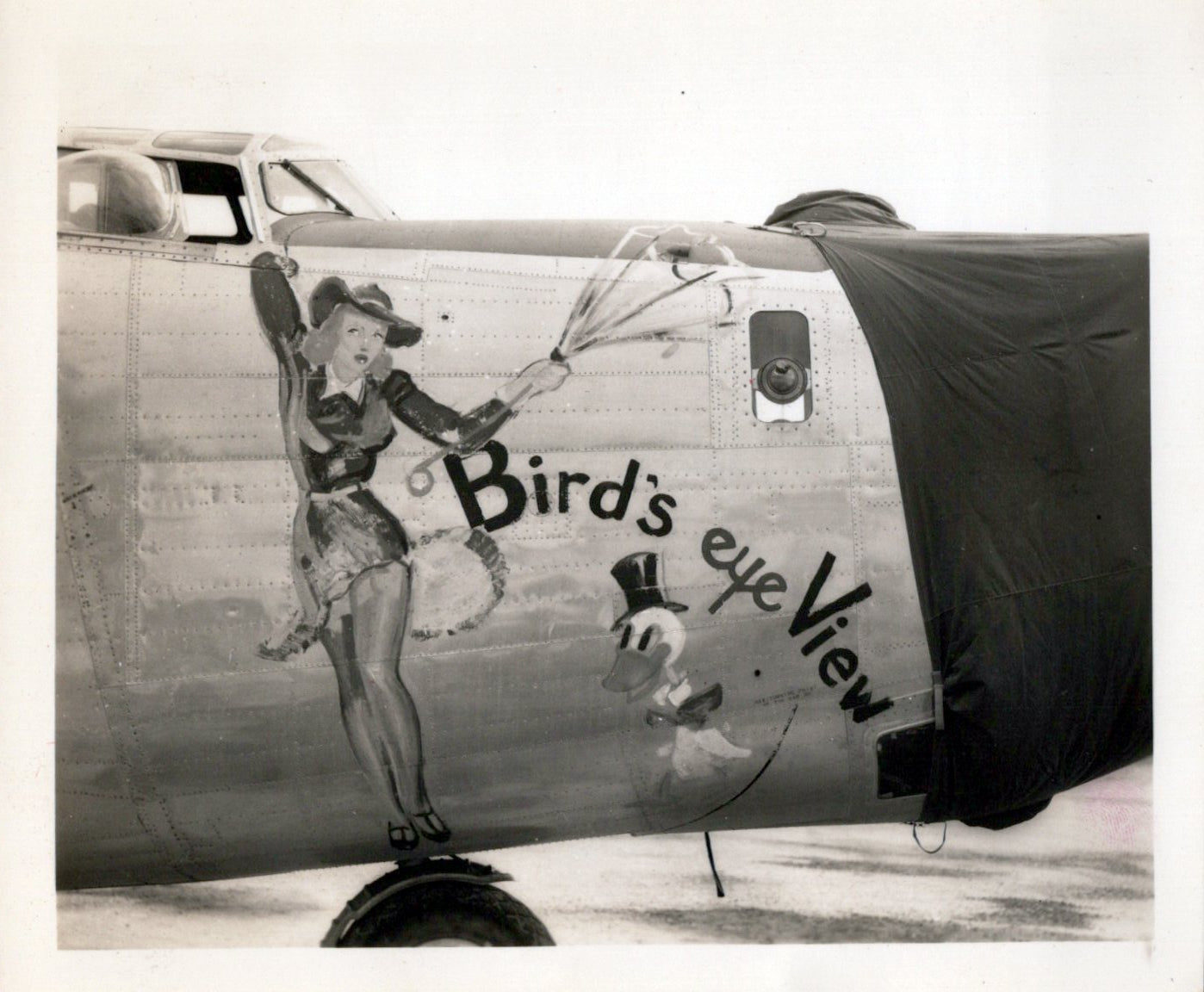 Original U.S. WWII AAF Nose Art Photo Collection with Fantastic