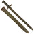 Original U.S. WWII 16” M1 Garand Bayonet and Scabbard by U.F.H. - Dated 1942 Original Items