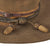 Original U.S. WWI Marine Corps Officer’s Army M-1911 Campaign Hat by Stetson with Early EGA Device & Chinstrap - Size 7 ⅛ Original Items