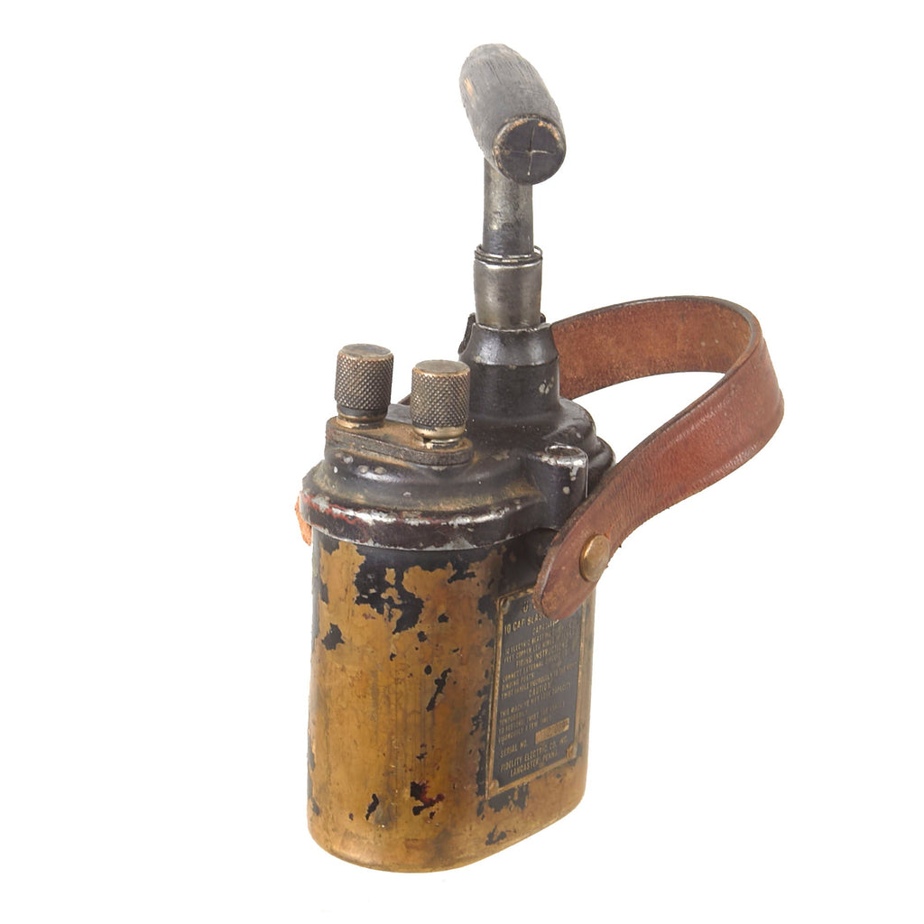 Original U.S. WWII D-Day Army 10 Cap Blasting Machine by Fidelity Elec. Co. - Demolition Team Original Items