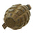 Original U.S. WWII Inert MkII Pineapple Grenade with Yellow Ring & M10A2 Fuze Original Items