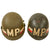 Original U.S. Vietnam War 759th Military Police Battalion Ingersoll M1 Helmet with Matching Painted Liner Original Items