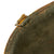 Original U.S. WWII Navy Painted Damage Control or Supply Battalion Rear Seam Swivel Bale M1 Helmet with Westinghouse Liner Original Items