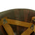 Original U.S. WWII Navy Painted Damage Control or Supply Battalion Rear Seam Swivel Bale M1 Helmet with Westinghouse Liner Original Items