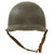 Original WWII U.S. Navy Painted Front Seam Fixed Bale McCord M1 Helmet with Seaman Paper Company Liner Original Items