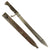 Original German WWI M1898/05 n/A Butcher Sawback Bayonet by Mauser with Scabbard - Dated 1916 Original Items