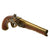 Original British Fur-Trade Flintlock Pistol by W. Ketland & Co. with Birmingham Proofed Brass Barrel - circa 1820 Original Items