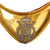 Original Spanish-American War Spanish Officer’s Gorget with Original Chain & Felt Backing Original Items