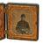 Original U.S. Civil War Sixth Plate Tintype of Union Infantry Soldier with Kepi in Complete Thermoplastic Case by Holmes, Booth and Haydens Original Items