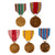 Original U.S. WWII 3rd Infantry Division Purple Heart & Soldiers Medal Grouping to Sergeant Charles K. Oxley, 30th Infantry Regiment - Engraved Gov’t Replacement Medals Original Items