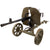 Original Soviet Polish Cold War 1953 Dated SGM WZ.43 Goryunov Display Machine Gun with Wheeled Mount and Belt - Serial AC-0124 Original Items