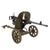 Original Soviet Polish Cold War 1953 Dated SGM WZ.43 Goryunov Display Machine Gun with Wheeled Mount and Belt - Serial AC-0124 Original Items
