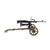 Original Soviet Polish Cold War 1953 Dated SGM WZ.43 Goryunov Display Machine Gun with Wheeled Mount and Belt - Serial AC-0124 Original Items