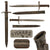 Original Finnish WWII Model 1928 Bayonet Marked Fiskars with Scabbard - As Used on M/27 Mosin-Nagant Rifle Original Items