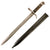 Original Finnish WWII Model 1928 Bayonet Marked Fiskars with Scabbard - As Used on M/27 Mosin-Nagant Rifle Original Items