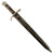 Original Finnish WWII Model 1928 Bayonet Marked Fiskars with Scabbard - As Used on M/27 Mosin-Nagant Rifle Original Items