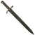 Original Finnish WWII Model 1928 Bayonet Marked Fiskars with Scabbard - As Used on M/27 Mosin-Nagant Rifle Original Items