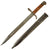 Original Finnish WWII Model 1928 Bayonet by Hackman & Co with Scabbard - As Used on M/27 Mosin-Nagant Rifle Original Items