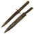 WWI Austro-Hungarian Service-Used Model 1917 Trench Knife with Scabbard and Belt Attachment by Resicka Original Items