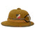Original German WWII First Model DAK Afrikakorps Sun Helmet with Badges and Eye Shields - size 57 Original Items