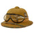Original German WWII First Model DAK Afrikakorps Sun Helmet with Badges and Eye Shields - size 57 Original Items
