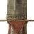 Original U.S. WWII USMC Early Blade-Marked Mark 2 KA-BAR Fighting Knife in Leather Sheath Original Items