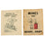 Original U.S. Korean War Pair of Mines & Booby Traps Identification Books - Set of 2 - Dated 1951 Original Items
