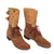 Original U.S. WWII M1943 Double Buckle Combat Service Boots - Matched Size 10 - Dated 1944 Original Items