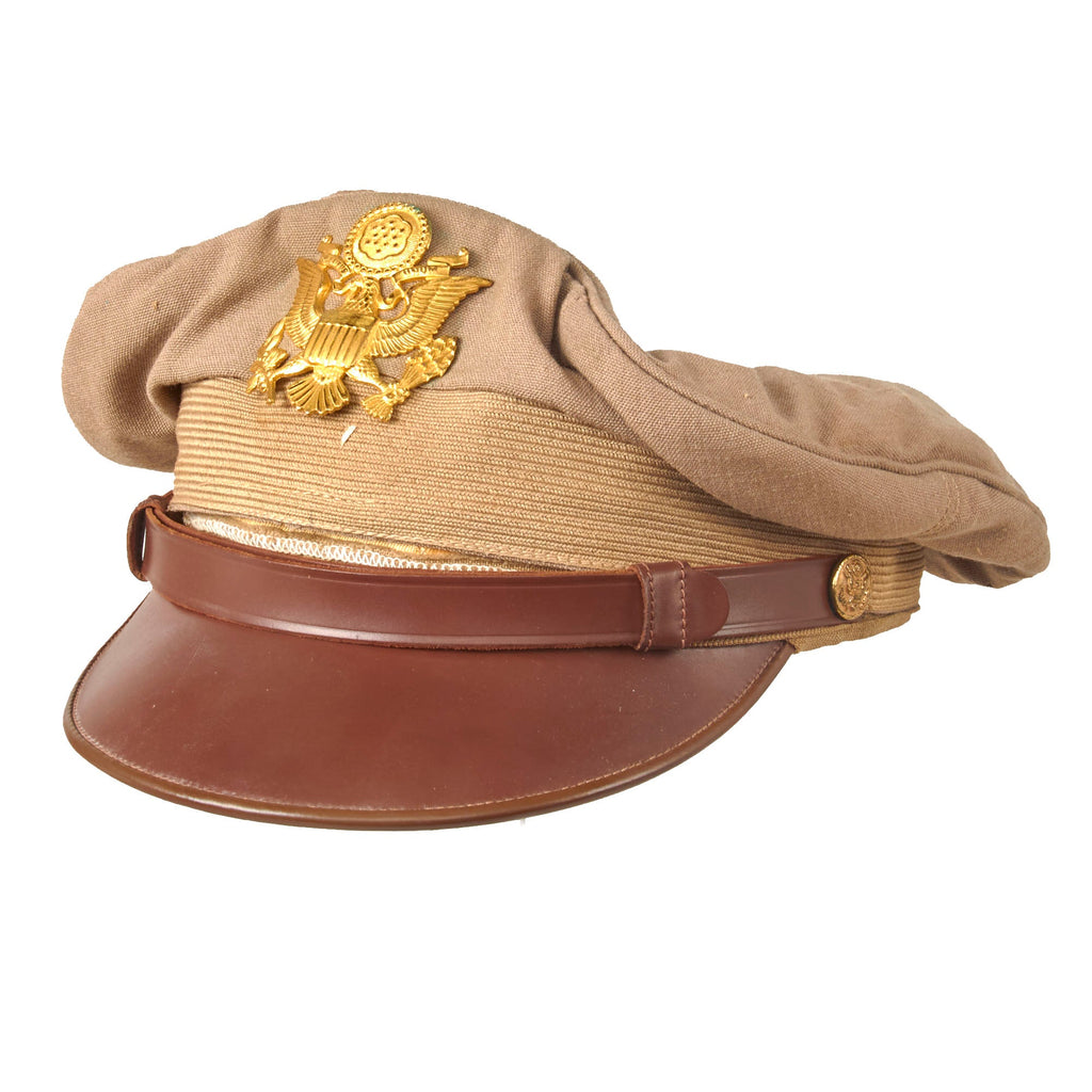 Original U.S. WWII US Army Air Forces Officers “The Fortress” Crusher Cap by Berkshire Original Items