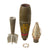 Original U.S. Vietnam War Excellent Inert M374 HE 81mm Mortar Round with M524A5 Fuze in Original Husk - Dated 1967 Original Items