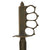 Original U.S. WWI Model 1918 Mark I Trench Knife by L. F. & C. with Matching Steel Scabbard & Retained Original Blacking on Blade Original Items