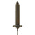 Original U.S. WWI Model 1918 Mark I Trench Knife by L. F. & C. with Matching Steel Scabbard & Retained Original Blacking on Blade Original Items