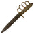 Original U.S. WWI Model 1918 French Made Mark I Trench Knife by AU LION with Correct Steel Scabbard Original Items