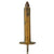 Original U.S. WWI Model 1918 French Made Mark I Trench Knife by AU LION with Correct Steel Scabbard Original Items