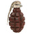 Original French WWI F1 Practice Hand Grenade with Partial Billant Modèle 1916 Fuse - Inert Original Items