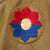 Original U.S. WWII 9th Infantry Division Technical Sergeant’s M-1943 M43 Field Jacket with Period-Applied Insignia Original Items