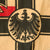 Original Imperial German WWI Small Painted Reichskriegsflagge War Ensign Pennant with Pole - 6½ x 10” Original Items