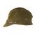Original Japanese WWII Army Late Pattern “Papercloth” Officer’s Forage Cap with Chinstrap & Star Original Items