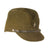 Original Japanese WWII Army Late Pattern “Papercloth” Officer’s Forage Cap with Chinstrap & Star Original Items
