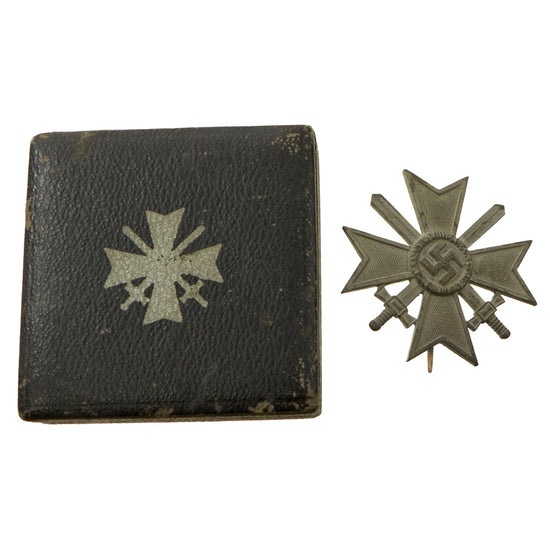 Original German WWII Cased War Merit Cross KvK 1st Class with Swords by Wilhelm Deumer of Lüdenscheid Original Items
